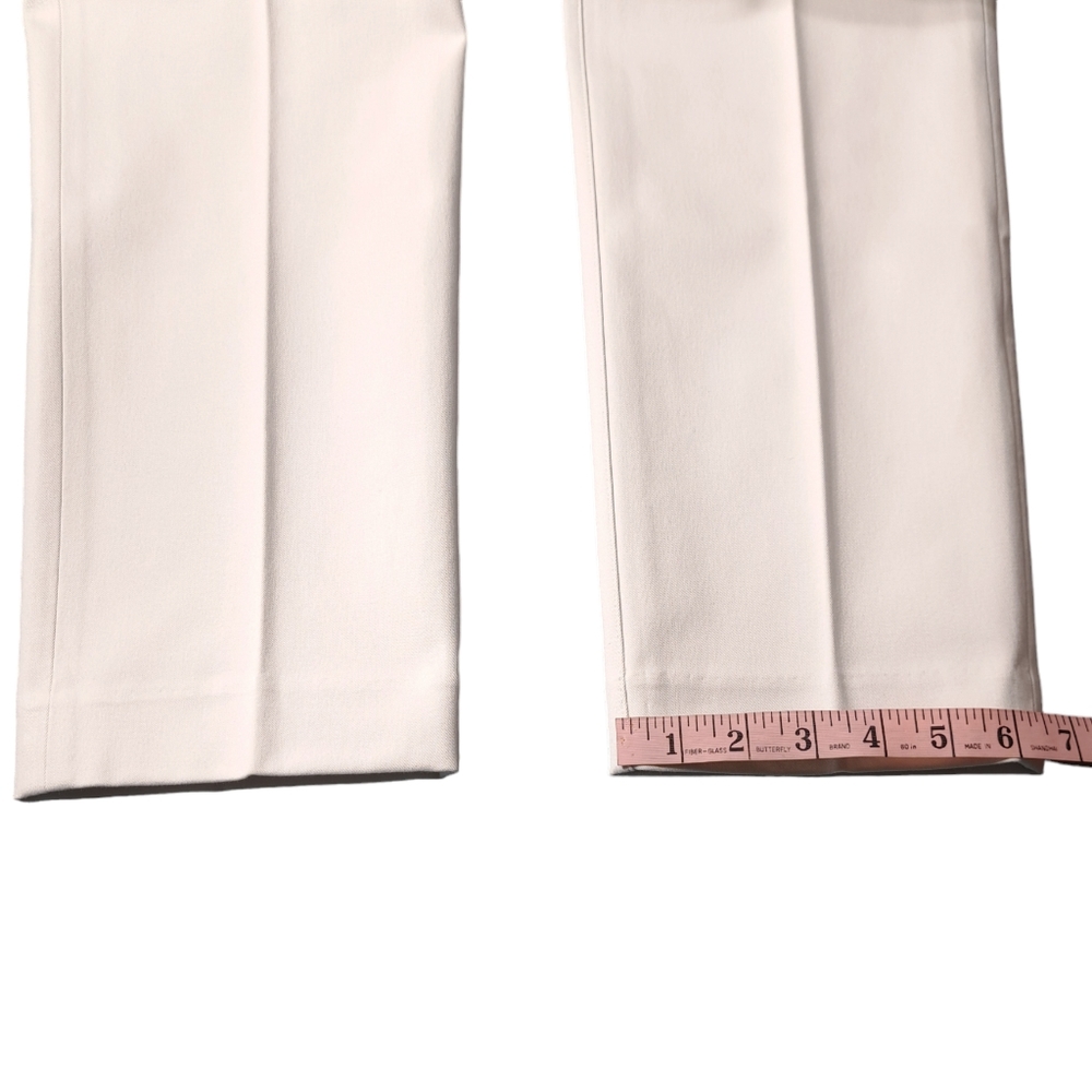 SPANX Women's Slim Straight Pants in Classic White Size L 20372R Grey Linings - Picture 8 of 16